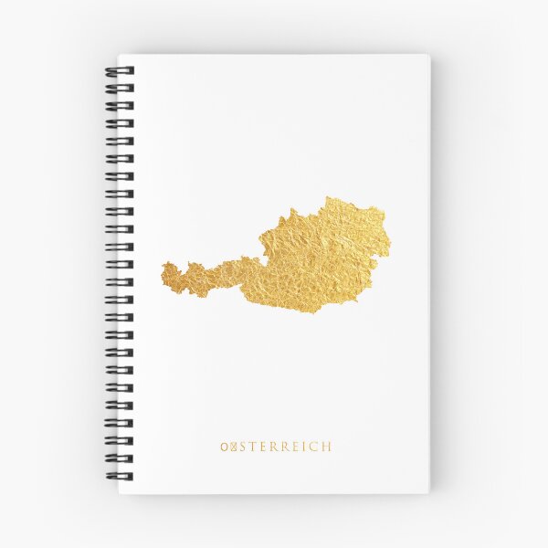 Item preview, Österreich Gold Map designed and sold by ArtPrints.