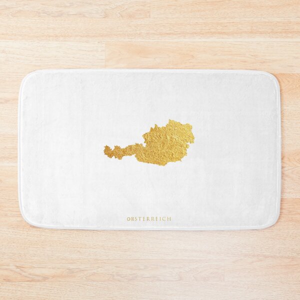 Item preview, Österreich Gold Map designed and sold by ArtPrints.
