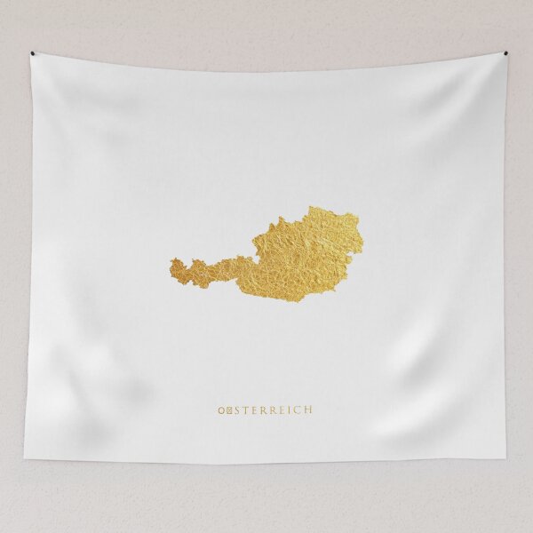 Item preview, Österreich Gold Map designed and sold by ArtPrints.
