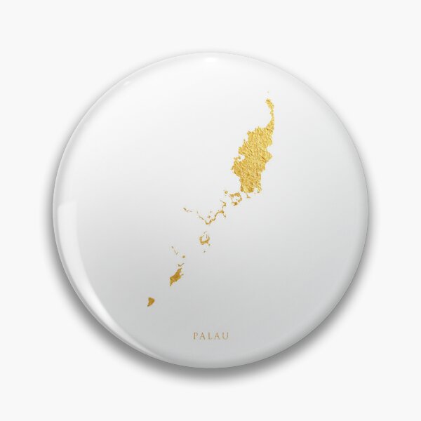 Item preview, Palau Gold Map designed and sold by ArtPrints.