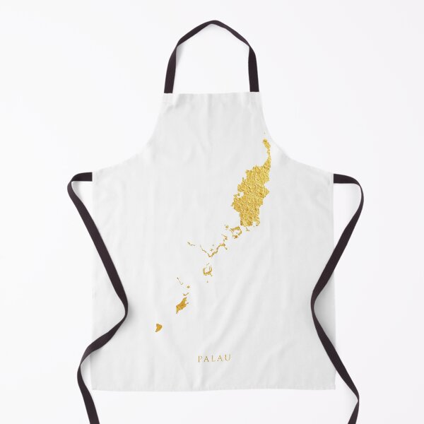 Item preview, Palau Gold Map designed and sold by ArtPrints.