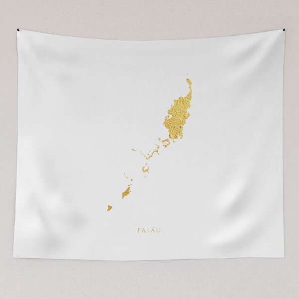 Item preview, Palau Gold Map designed and sold by ArtPrints.