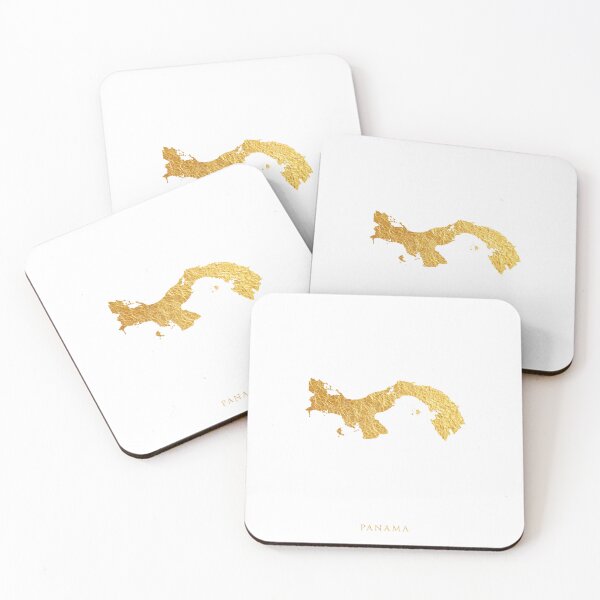 Item preview, Panama Gold Map designed and sold by ArtPrints.