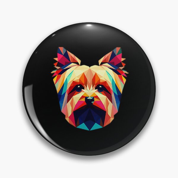 Item preview, Geometric Yorkshire terrier  designed and sold by MotivaChic.
