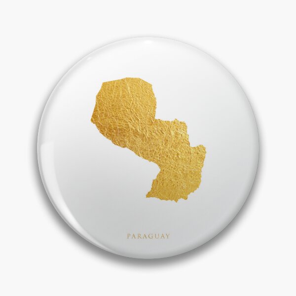 Item preview, Paraguay Gold Map designed and sold by ArtPrints.