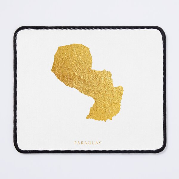 Item preview, Paraguay Gold Map designed and sold by ArtPrints.