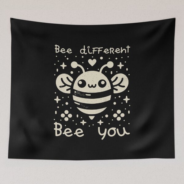 Item preview, bee different bee you designed and sold by PAINTMONKEYS.