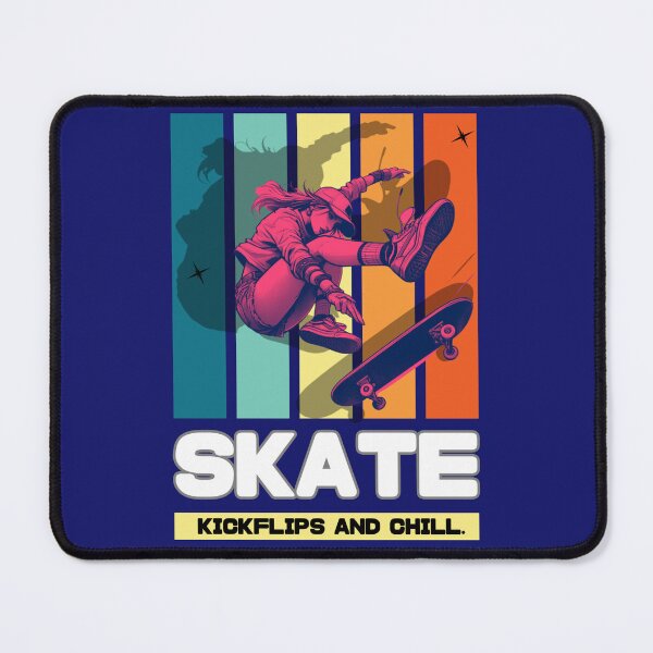 Item preview, Skate Style: Kickflips and Chill, Skateboarding Tricks Tee designed and sold by Jackie2024.