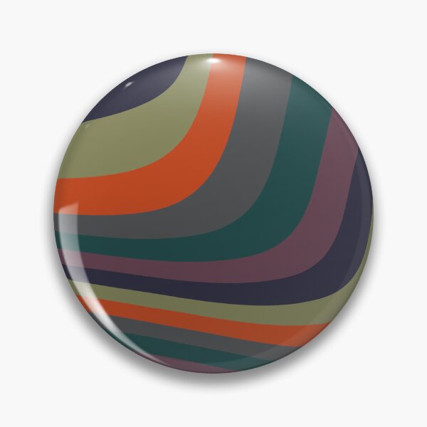 Item preview, Abstract autumn colors on geometric wavy lines designed and sold by by-jwp.
