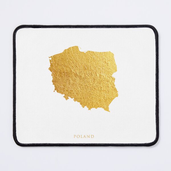 Item preview, Poland Gold Map designed and sold by ArtPrints.