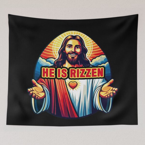Item preview, Jesus Has Rizzen designed and sold by plushism.