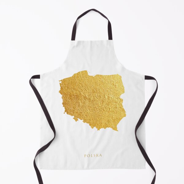 Item preview, Polska Gold Map designed and sold by ArtPrints.