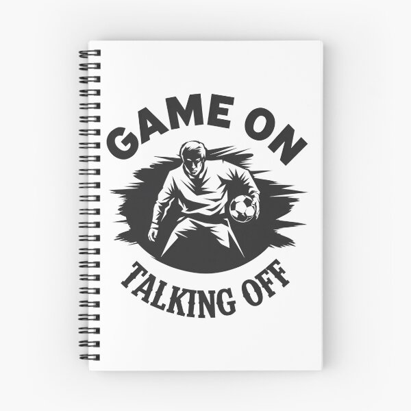 Artikelvorschau, T-Shirt mit Aufdruck „Game On, Talking Off“ entworfen und verkauft von Vistone.
