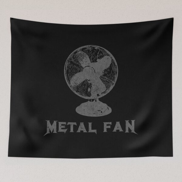 Item preview, Metal Fan Heavy Metal Funny Rock designed and sold by flippinsg.