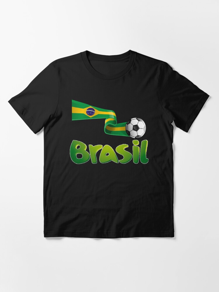 Brazil Football Shirt - Brazil Soccer Shirt - Brazilian Soccer Shirt  Essential T-Shirt for Sale by Galvanized