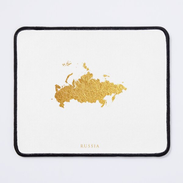 Item preview, Russia Gold Map designed and sold by ArtPrints.