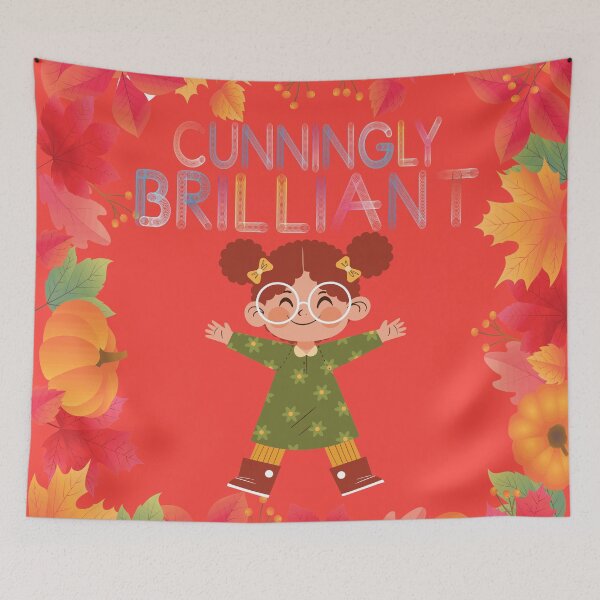 Item preview, Cunningly Brilliant Girl in Floral Elegance. designed and sold by taherismail.