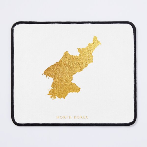 Item preview, North Korea Gold Map designed and sold by ArtPrints.