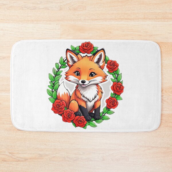 Artikelvorschau, Süßer Blumenfuchs entworfen und verkauft von Bunmigraphics .