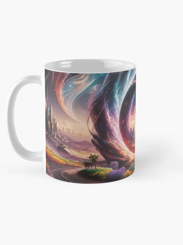 Thumbnail 5 of 6, Coffee Mug, Dimensional Rift: Stargates designed and sold by eXtraHumans.