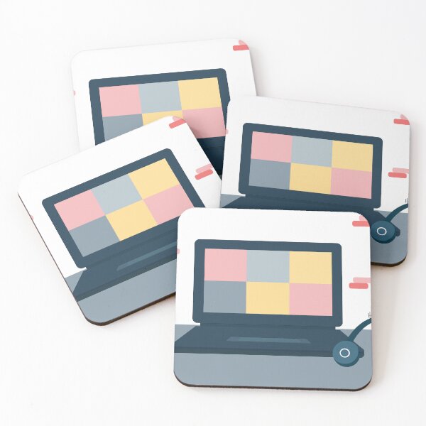 Item preview, laptop and headphone  designed and sold by warnepshop.
