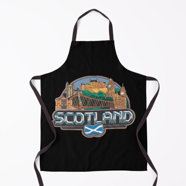 Item preview, Scotland Flag Map designed and sold by Hotshots Design.