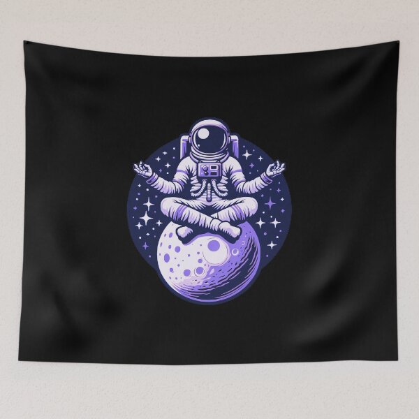 Item preview, Astronaut yoga  designed and sold by MotivaChic.