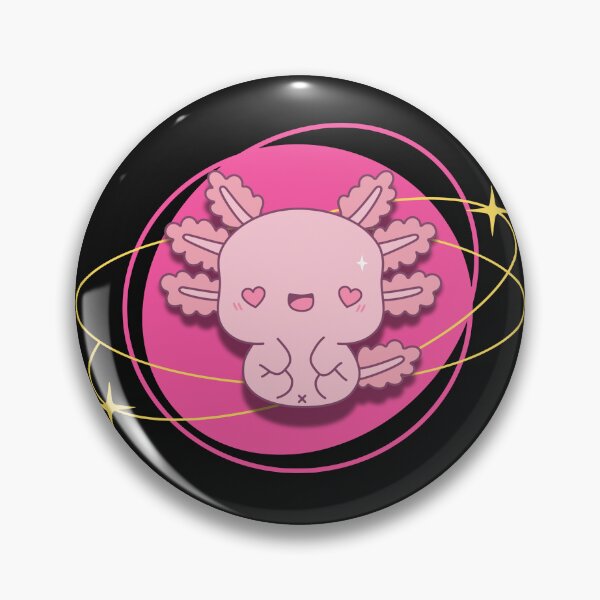 Item preview, adorable pink oxolotl, cute kawaii ocean pet  designed and sold by LWOI.