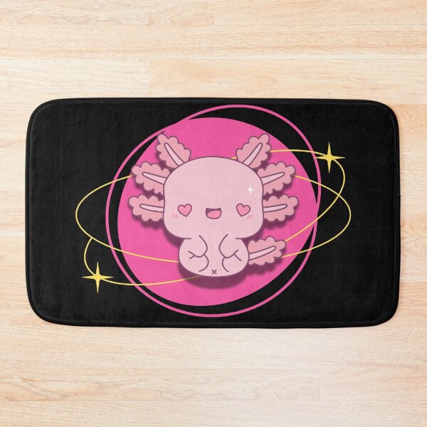 Item preview, adorable pink oxolotl, cute kawaii ocean pet  designed and sold by LWOI.