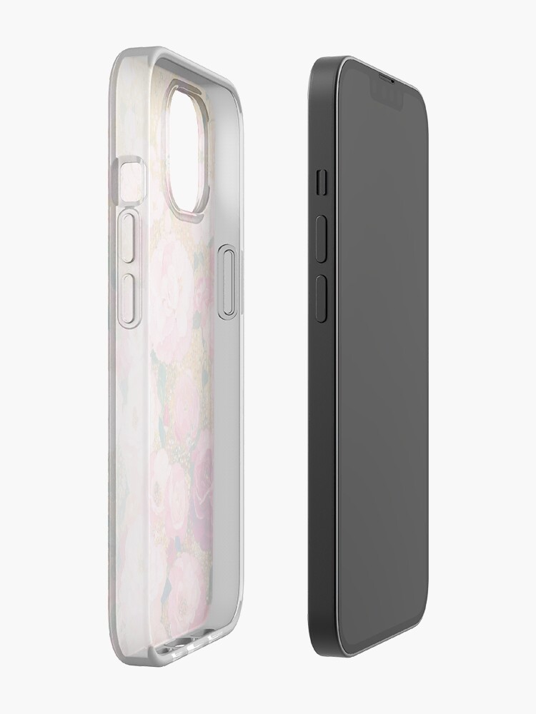 Klimt Pink Flower Garden iPhone Case
