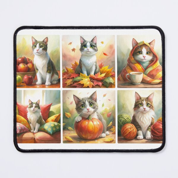 Item preview, Fall activities - cats designed and sold by Frassl.