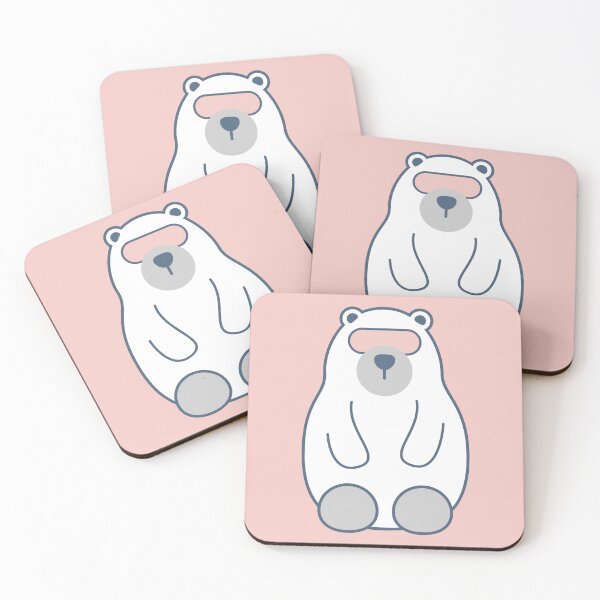Item preview, Cute Minimalist Polar Bear Illustration designed and sold by mozizy.