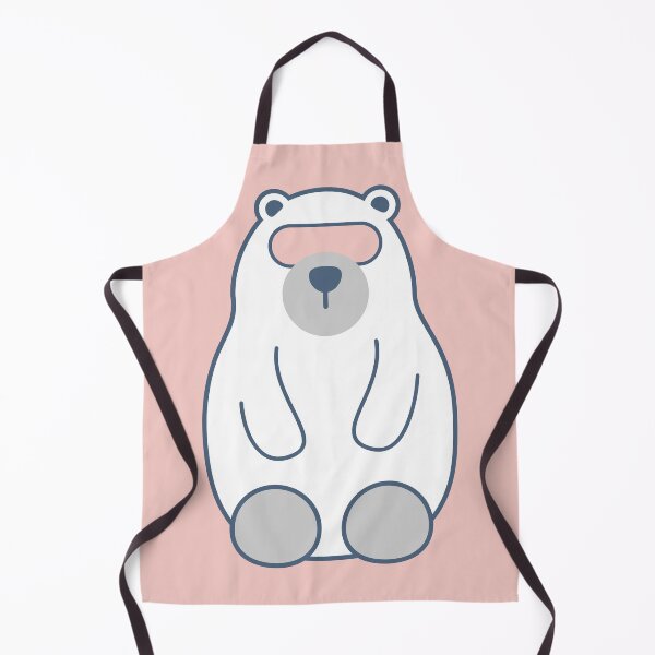 Item preview, Cute Minimalist Polar Bear Illustration designed and sold by mozizy.