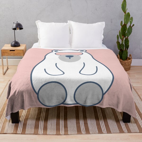 Item preview, Cute Minimalist Polar Bear Illustration designed and sold by mozizy.