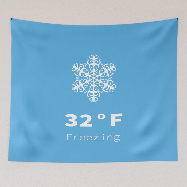 Item preview, Temperatures & Tempers: Nature's Moods Reflected, Freezing, Unique designed and sold by villacreativa.