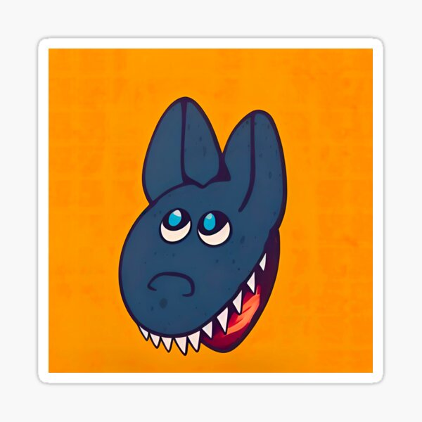 Wolfy Sticker