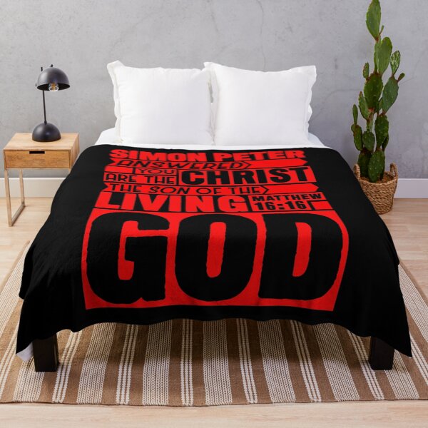Item preview, Matthew 16:16 You are the Christ the Son of the living God designed and sold by plushism.