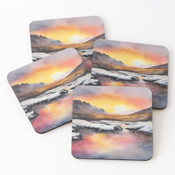 Item preview, Snow at Sunrise designed and sold by CalmnessbyChoice.