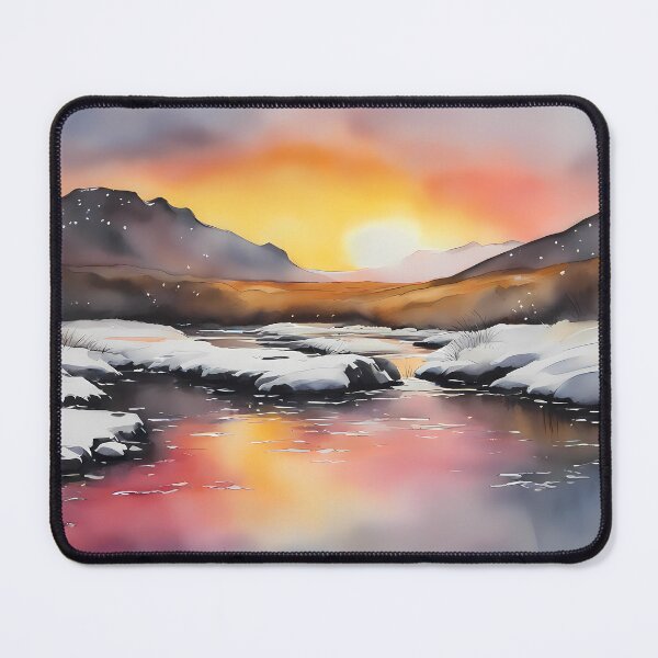 Item preview, Snow at Sunrise designed and sold by CalmnessbyChoice.