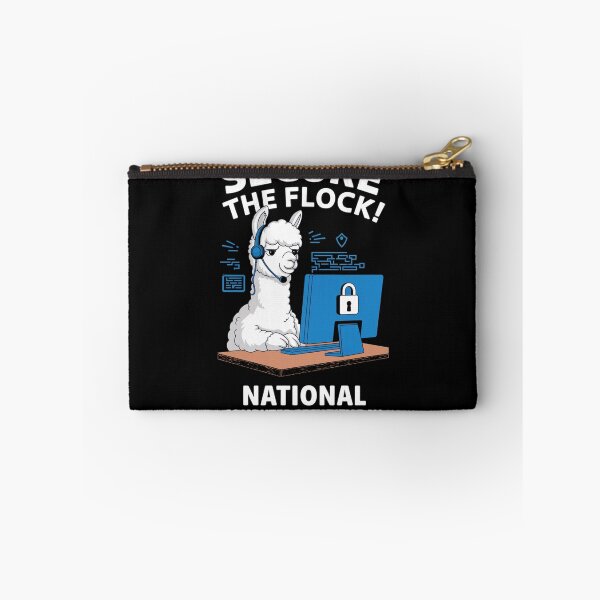 Item preview, Secure the Flock! National Computer Security Day Alpaca Design designed and sold by Kashear.