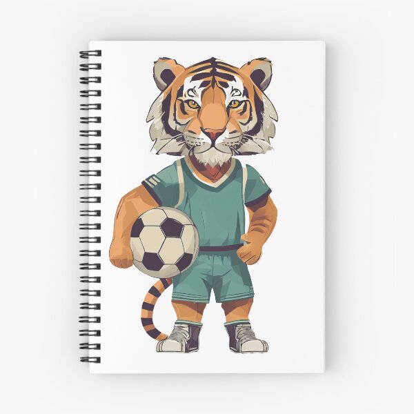 Item preview, Tiger mit Fußball designed and sold by BysonDesigns.