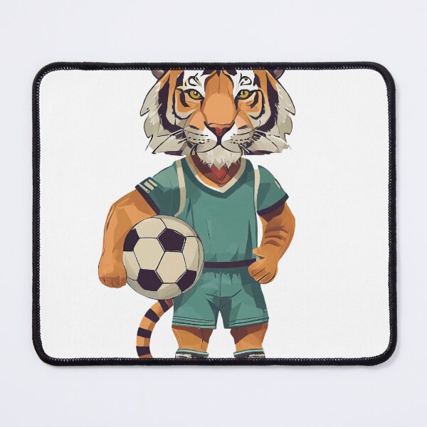 Item preview, Tiger mit Fußball designed and sold by BysonDesigns.