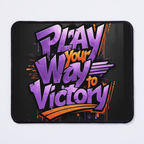 Item preview, Empower Your Gaming Journey: Play Your Way to Victory designed and sold by graph-fix.