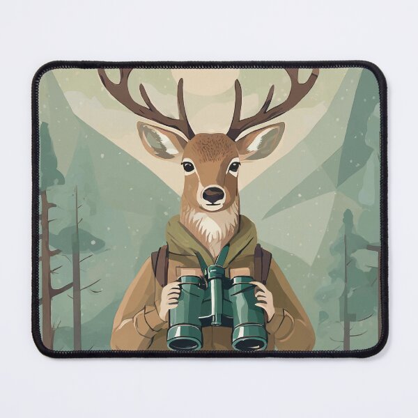 Item preview, Reh als Jäger designed and sold by BysonDesigns.