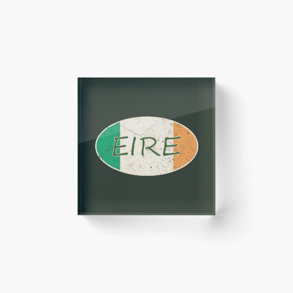 Item preview, Ireland Oval Country Flag designed and sold by Turboscope.