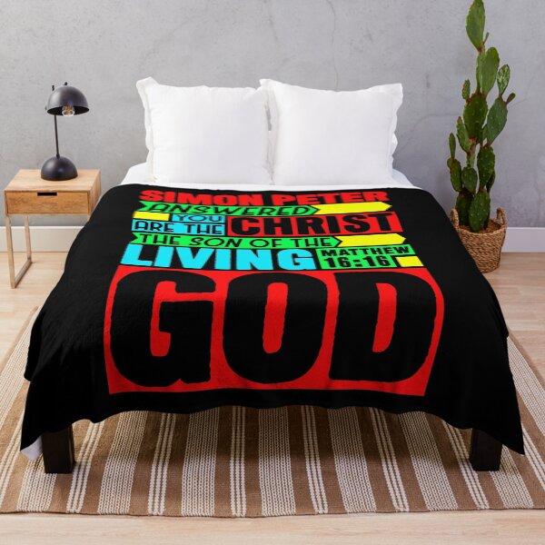 Item preview, Matthew 16:16 You are the Christ the Son of the living God designed and sold by plushism.