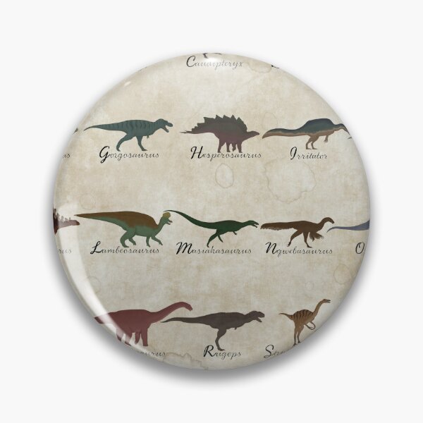 Item preview, Paleontological dinosaur alphabet designed and sold by Torhyn.