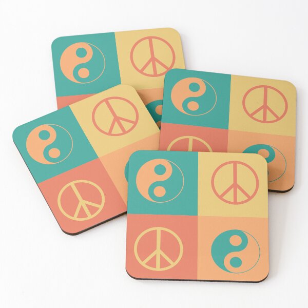 Item preview, Ying And Yang Peace Symbol Pattern designed and sold by sasyall.