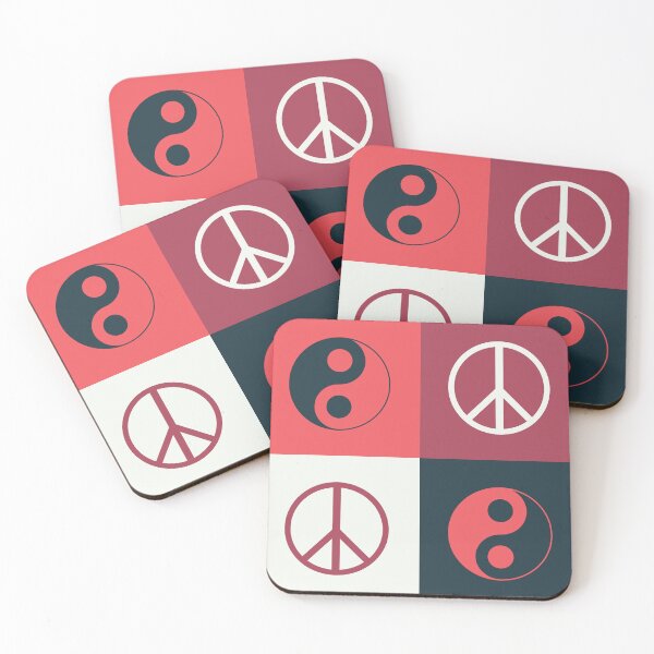 Item preview, Ying And Yang Peace Symbol Pattern designed and sold by sasyall.