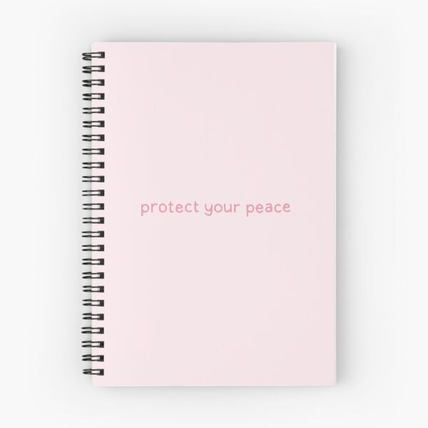 Item preview, Protect your peace - positive thinking - pink designed and sold by dontqu0teme.